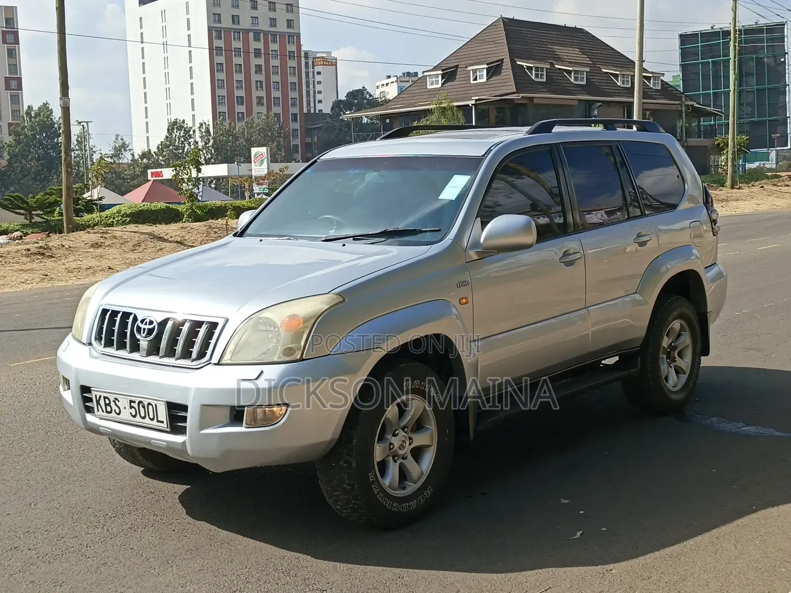 Toyota Land Cruiser Prado 3.0 D-4D 5dr 2007 Silver