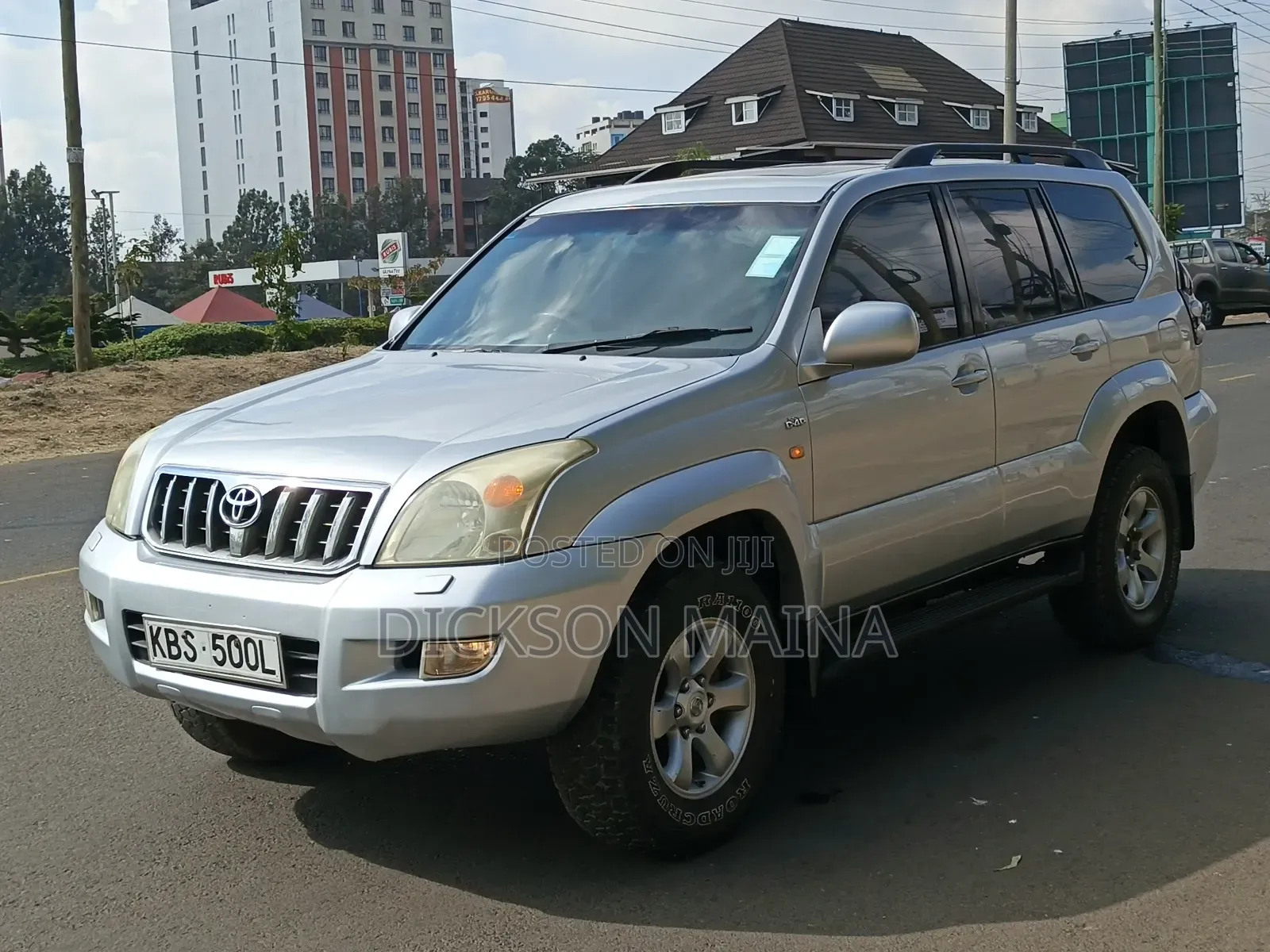 Toyota Land Cruiser Prado 3.0 D-4D 5dr 2007 Silver