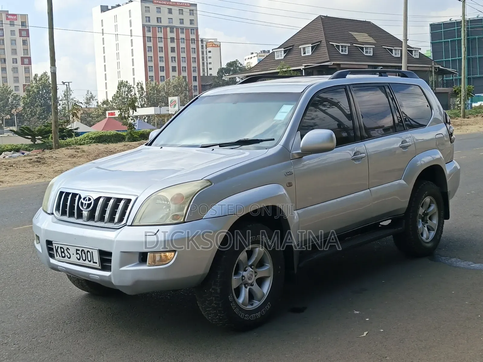 Toyota Land Cruiser Prado 3.0 D-4D 5dr 2007 Silver