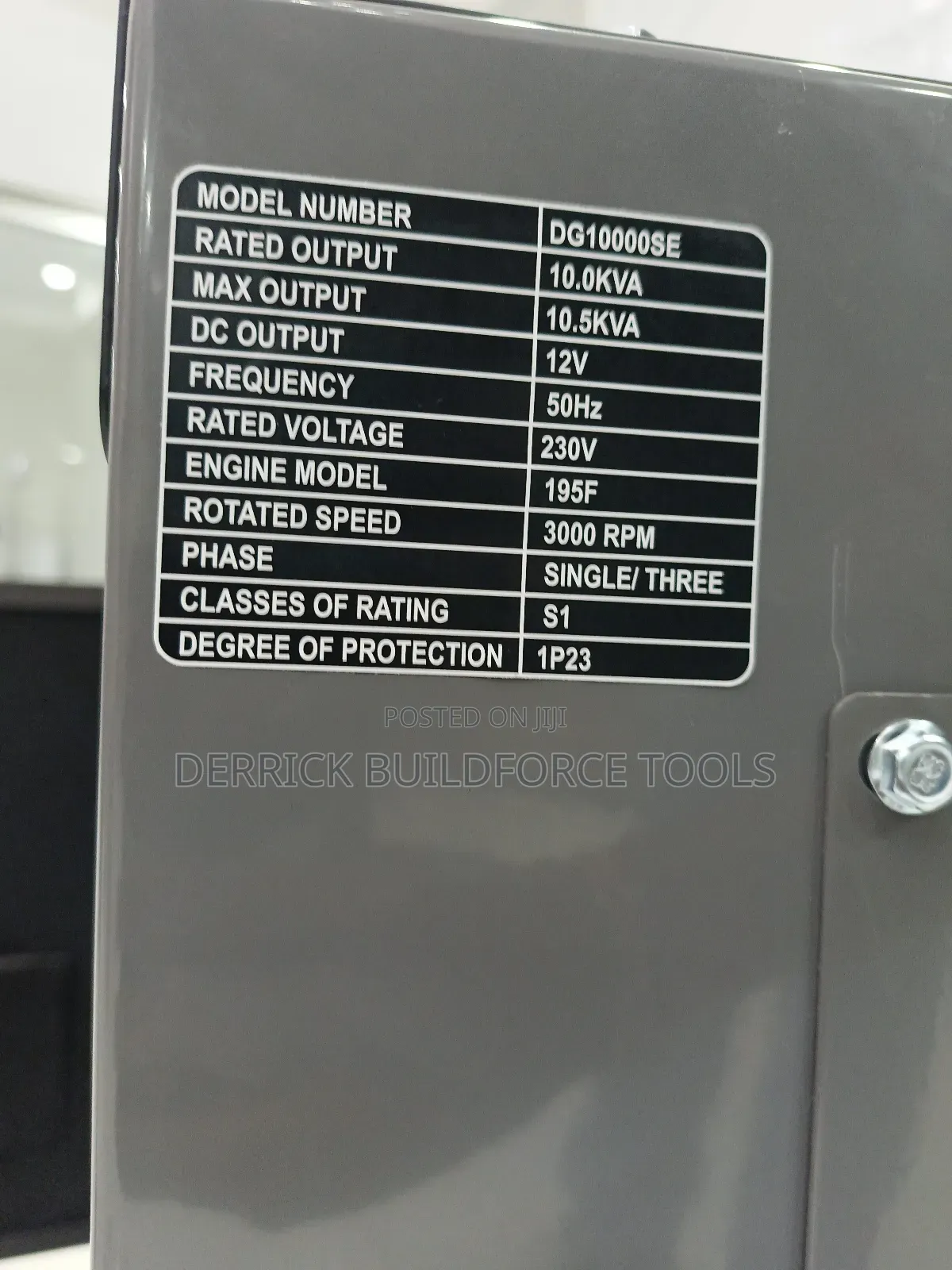 Cigma-Uk 10kva Dual Phase Silent Diesel Generator With Ats