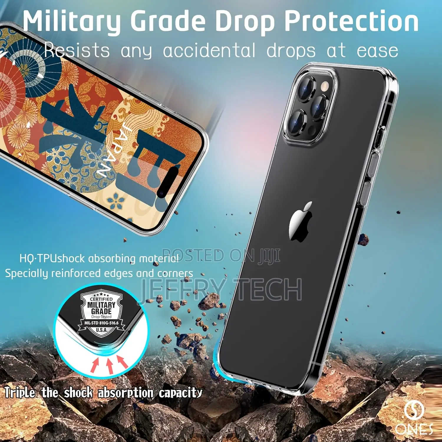 Hd Clear Slim Case for iPhone 14 Pro · Military Shockproof