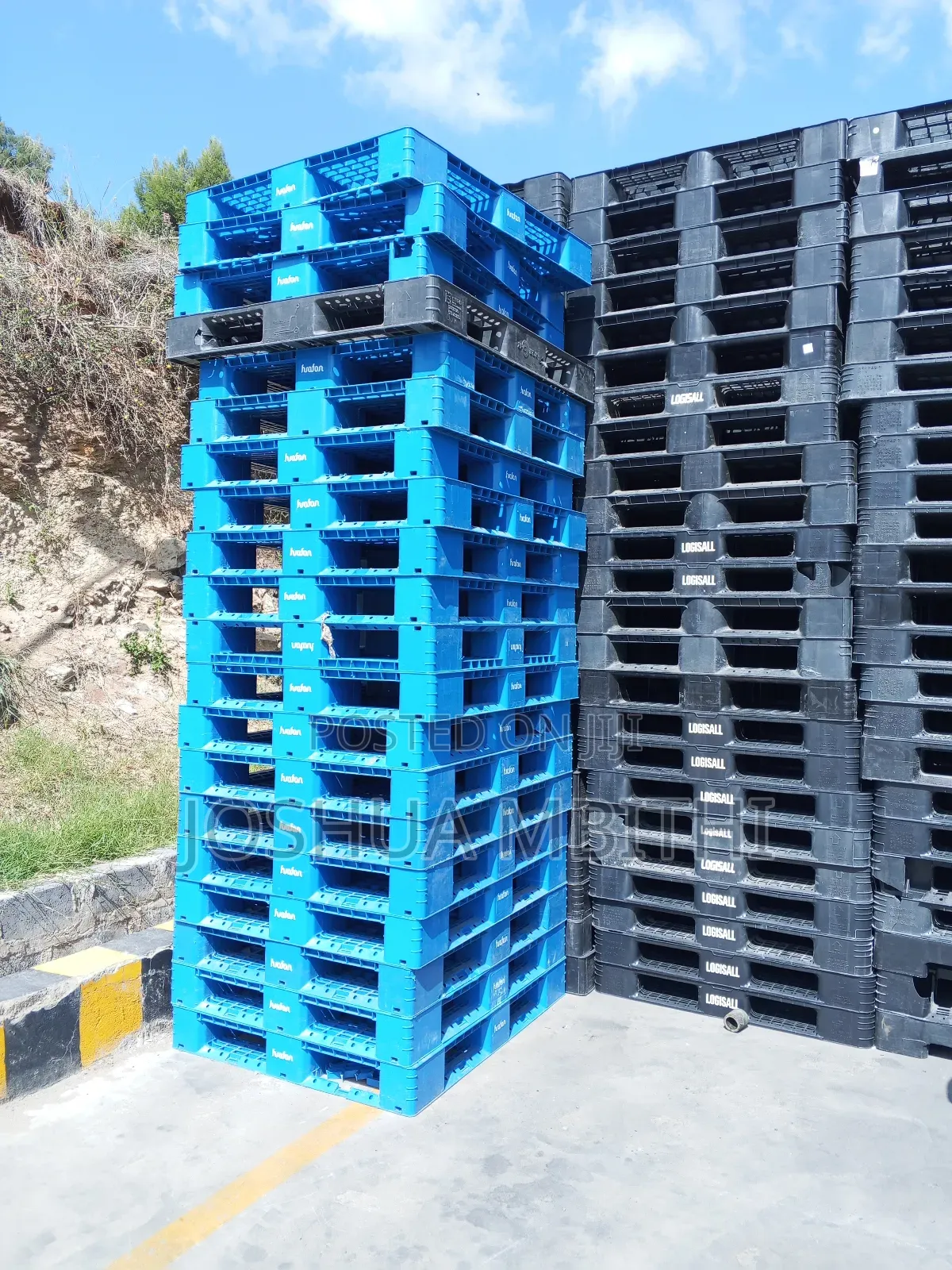 Wooden and Plastic Pallets