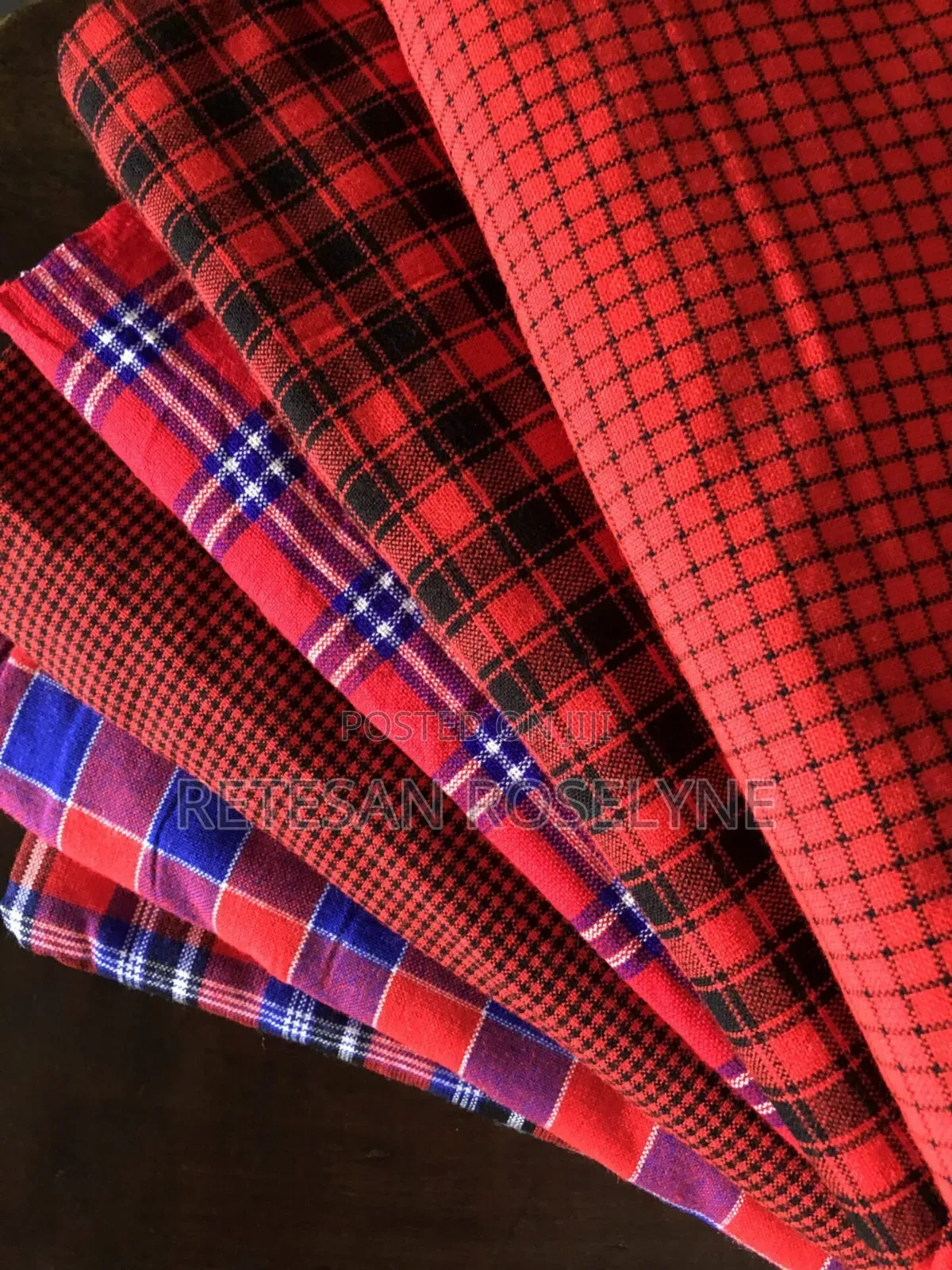 Cotton Masai Shukas