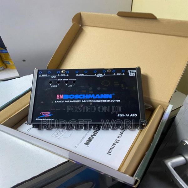 Black Eqx-75 Pro Professional Sound Equalizer