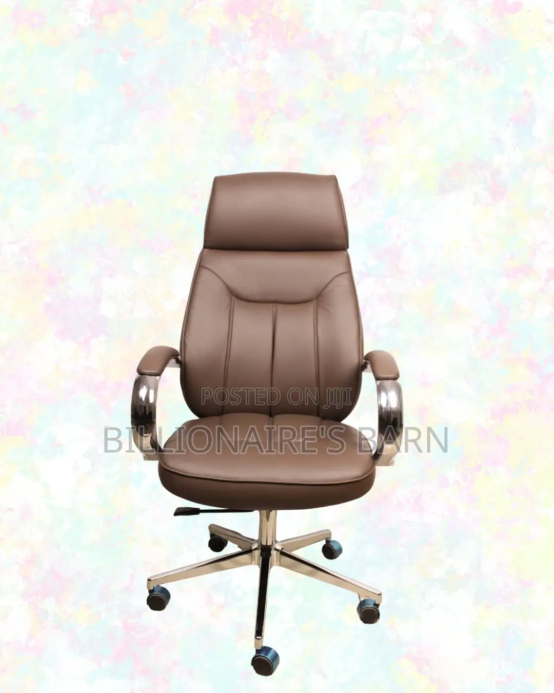 Brown Executive Office Chair | Build for Daily Productivity | Smooth