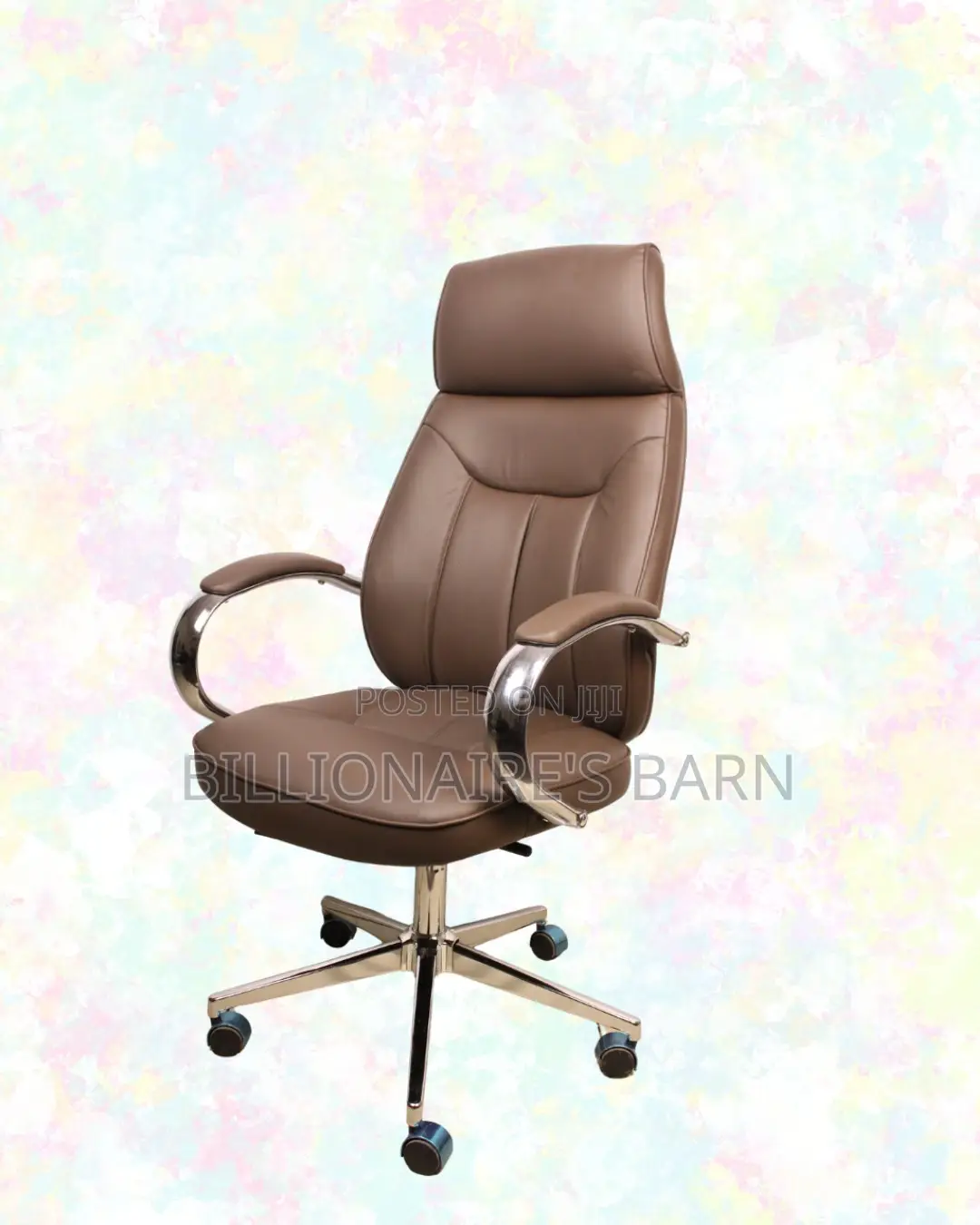 Brown Executive Office Chair | Build for Daily Productivity | Smooth