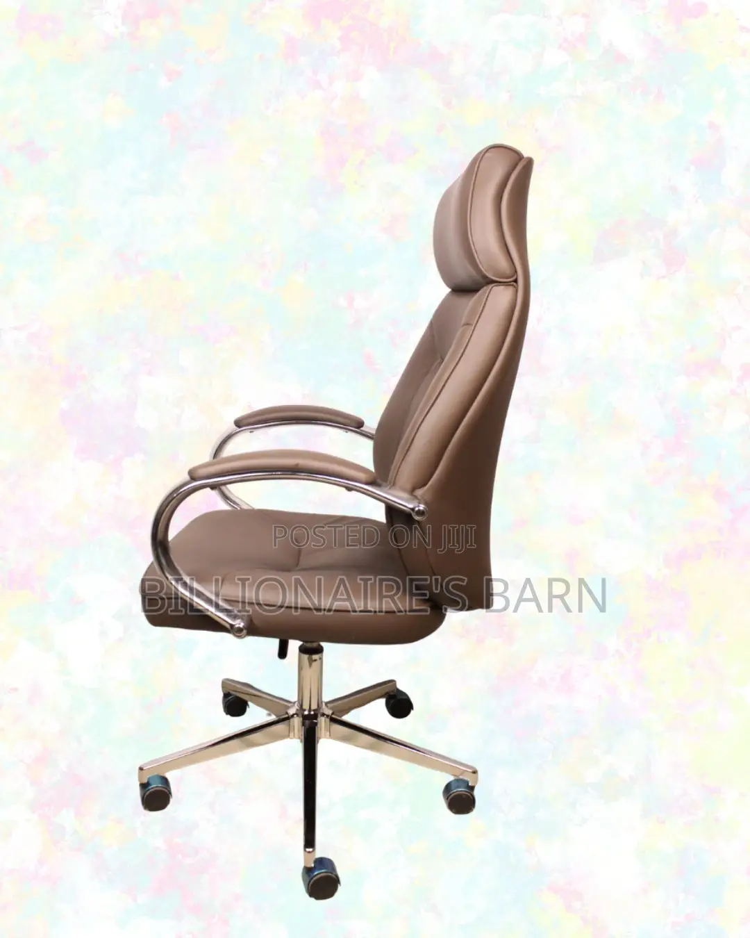 Brown Executive Office Chair | Build for Daily Productivity | Smooth