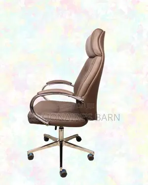 Brown Executive Office Chair | Build for Daily Productivity | Smooth