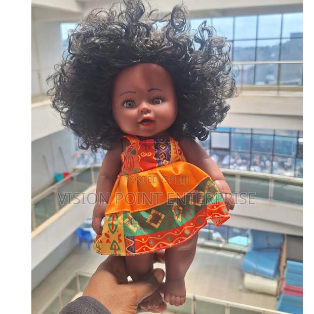 African Doll With Music