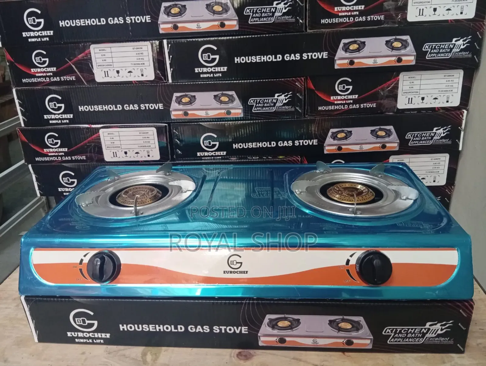 Eurochef Stainless 3 Burner