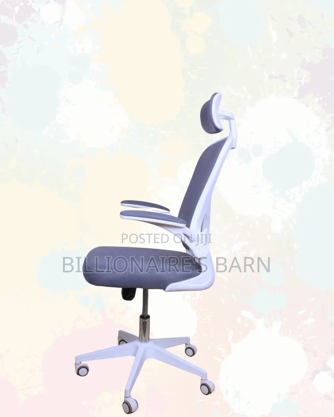 White Ergonomic Mesh Chair | Build for Daily Productivity | Smooth