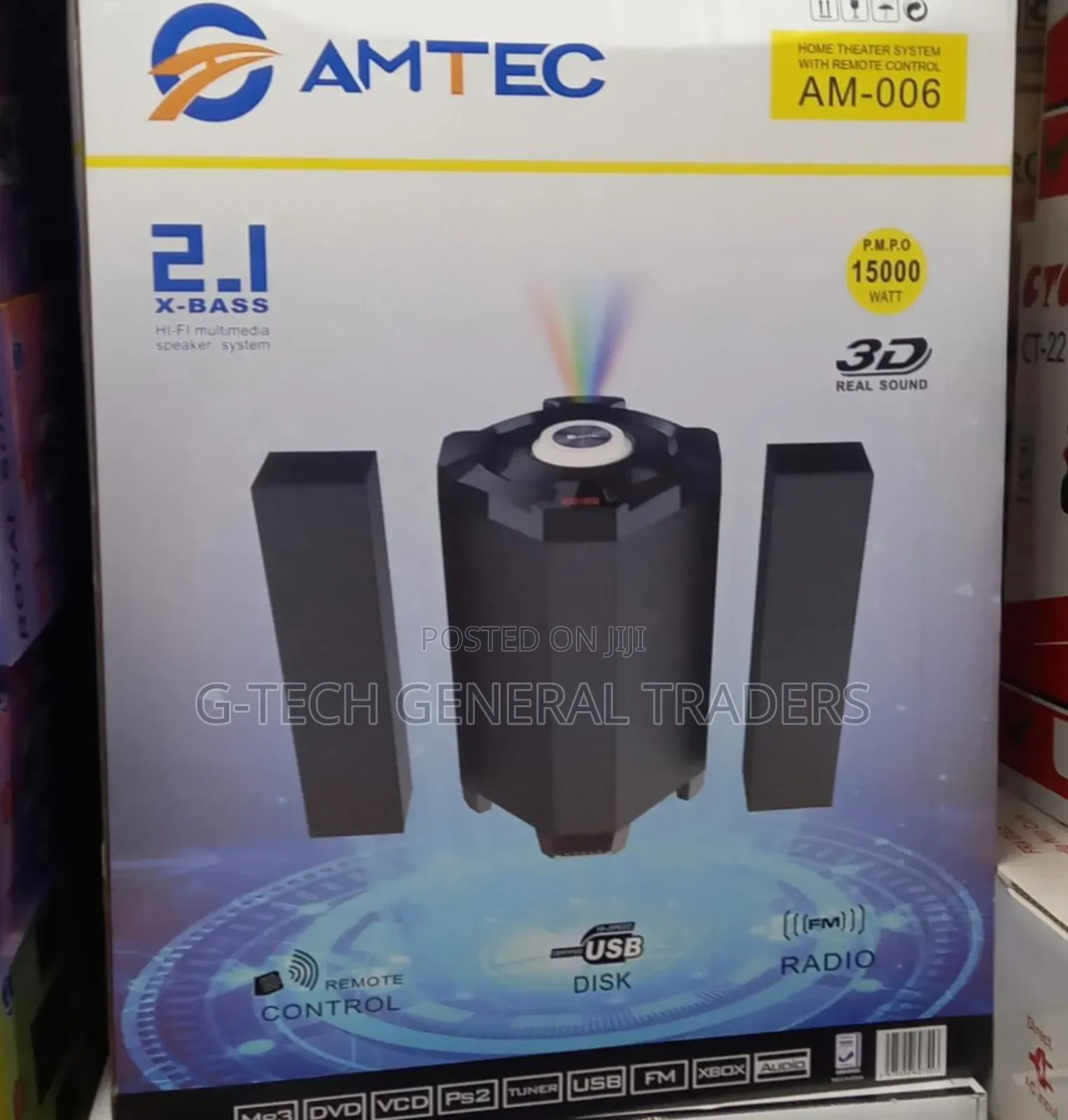 Amtec Am-006 2.1 Channel 15000w Mtungi System