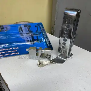 Wireless Digital Car Anti-Theft Stainless Steel Clutch Lock 8holes