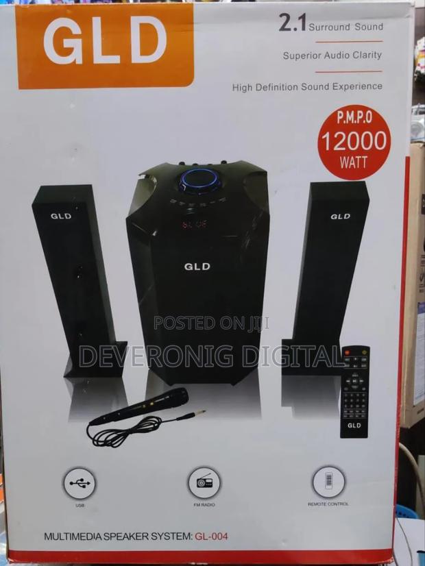 GLD 004 Multimedia Speakers + Subwoofer - main view