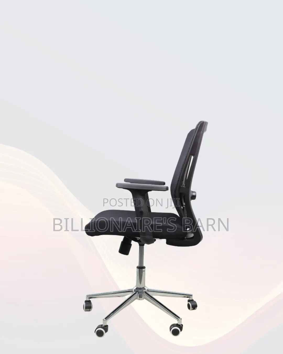 Black Origin Mesh Chair | Build for Daily Productivity | Tilt
