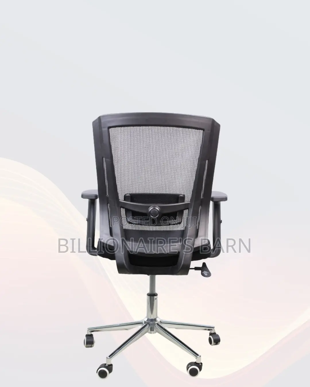 Black Origin Mesh Chair | Build for Daily Productivity | Tilt