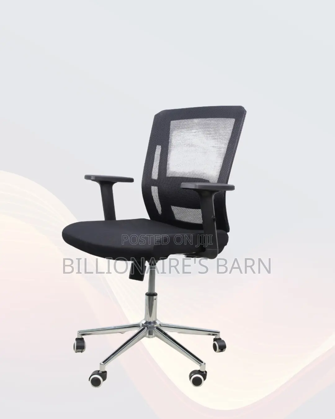 Black Origin Mesh Chair | Build for Daily Productivity | Tilt