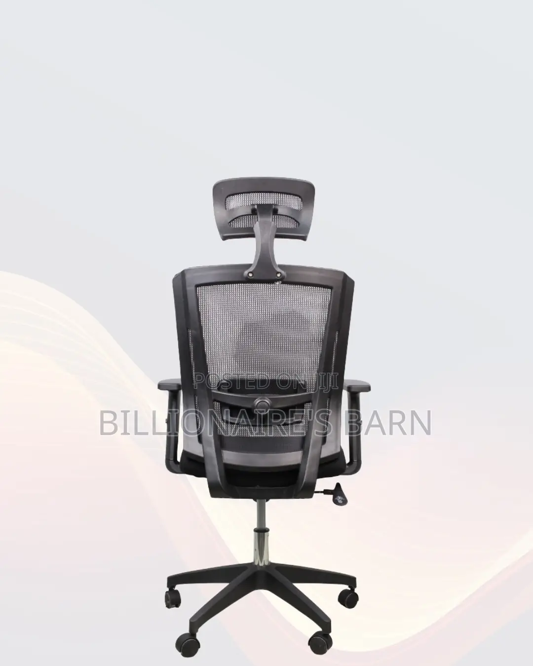 Black Ergonomic Mesh Chair | Build for Daily Productivity | Smooth