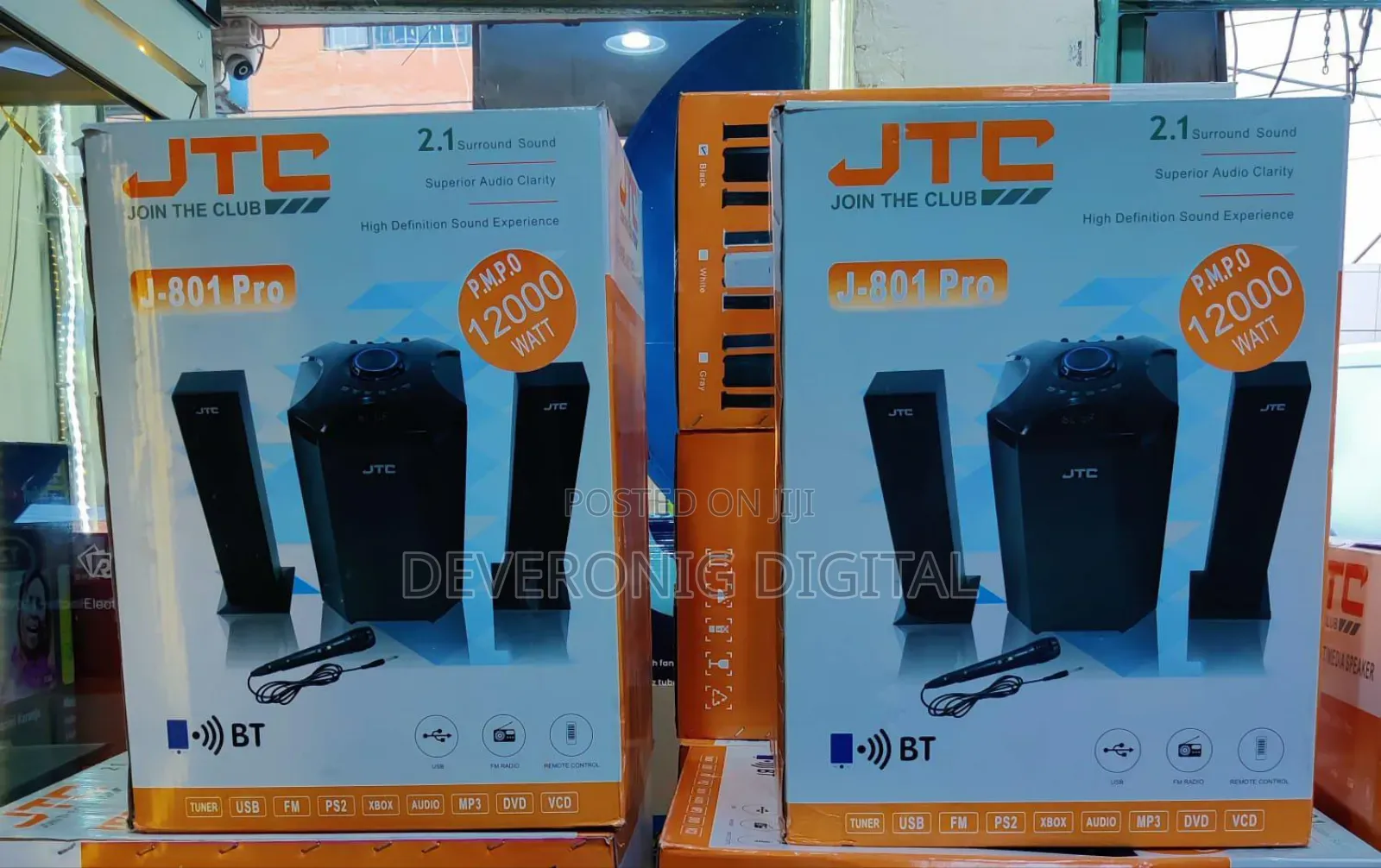 *Jtc 801 Mtungi Comes With 1 Microphone