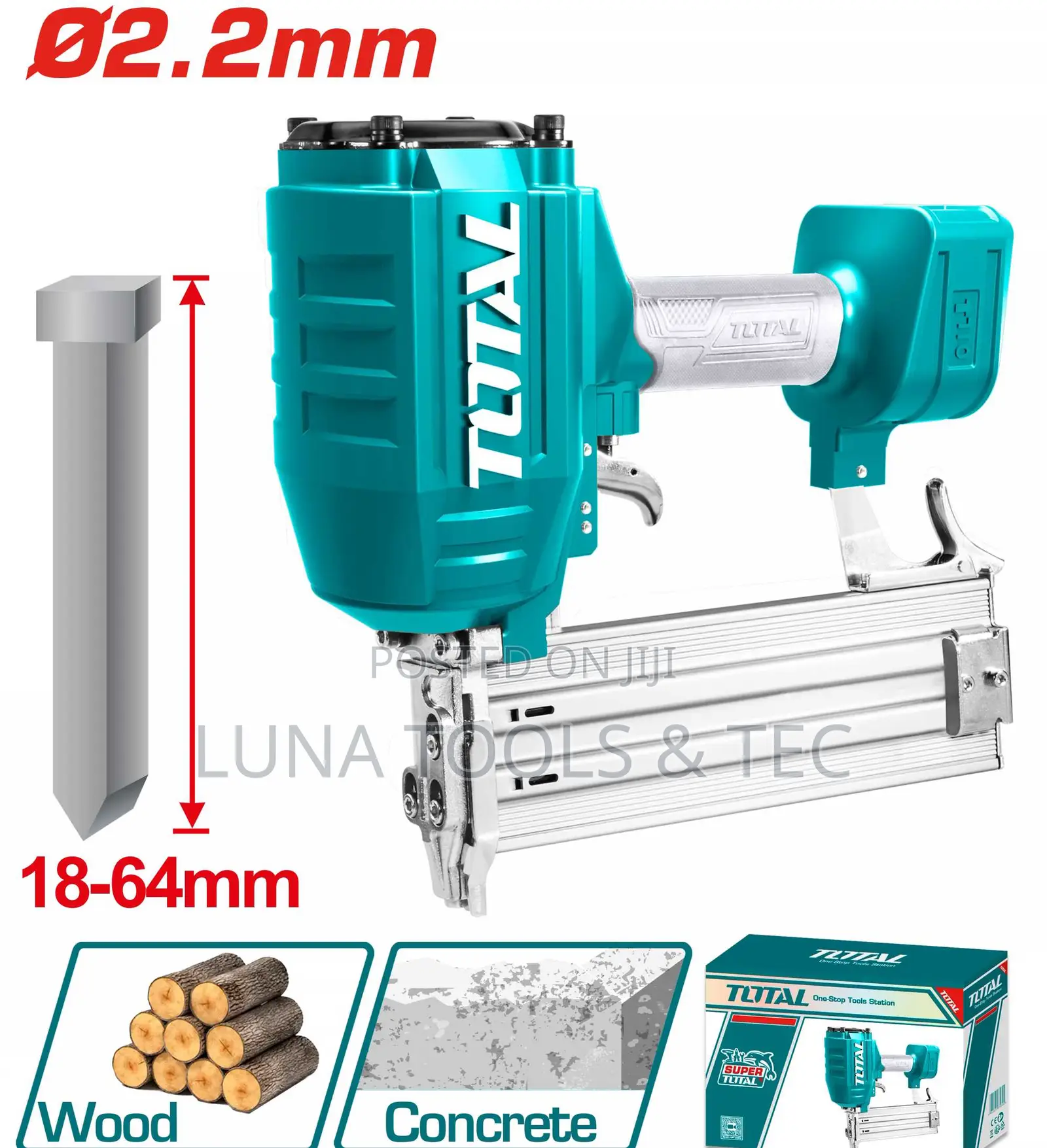Total Air Concrete Nailer