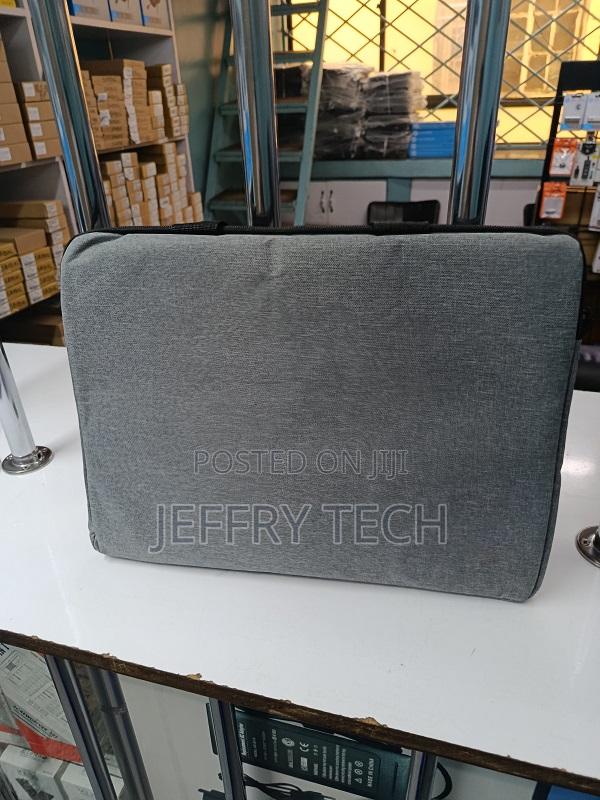 Laptop Bag Carry Case Multipockets for Dell Hp Light Grey 15.6inch