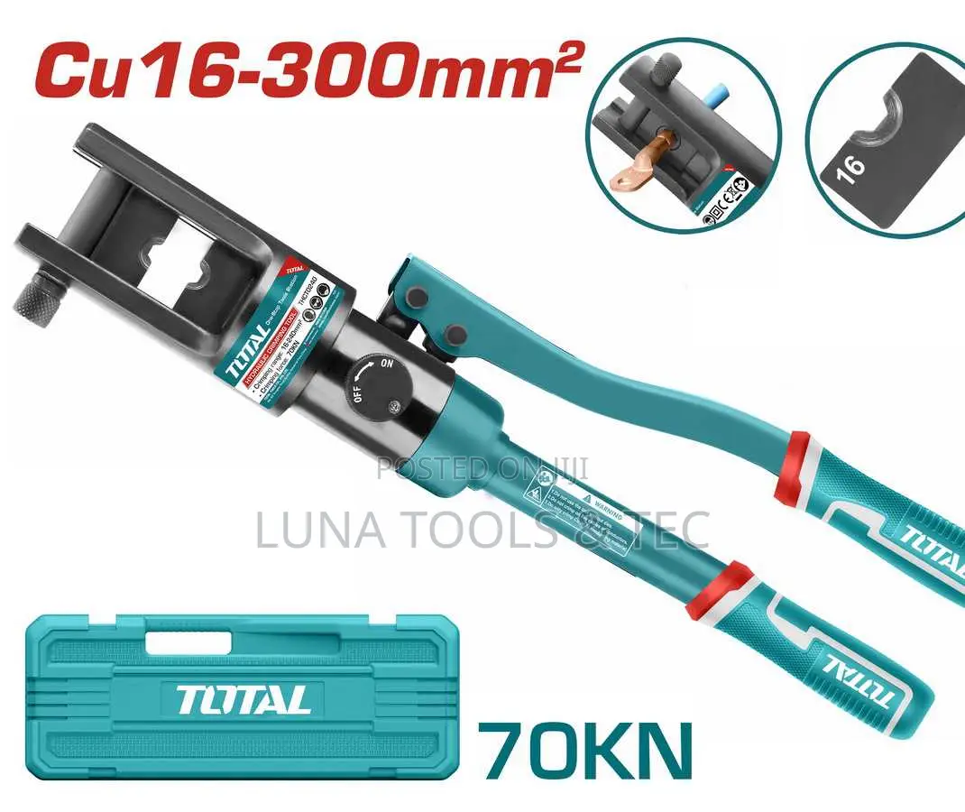 Total Thct0240 Hydraulic Crimping Tool Cu 16-240mm2