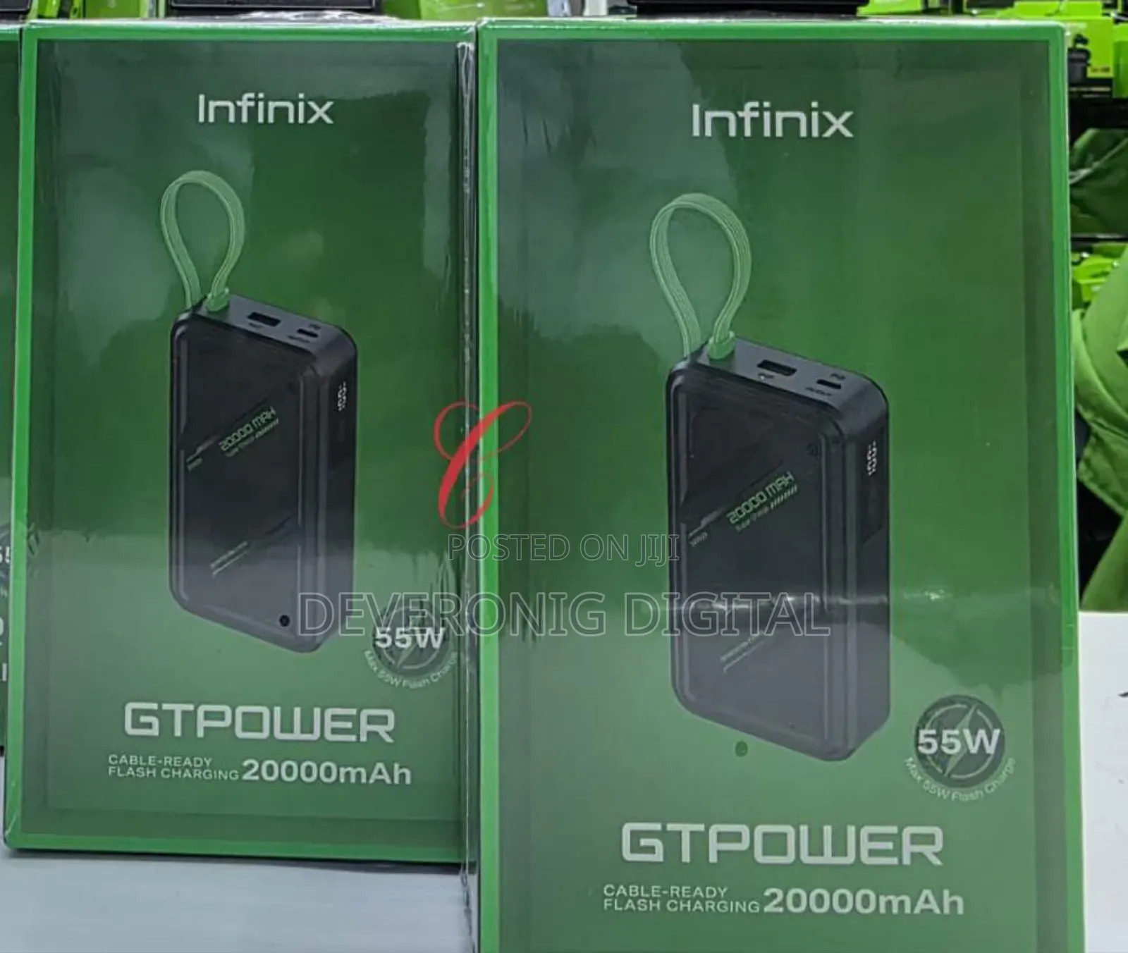 Infinix Gtpower *55w* Xp20gt 20000mah Power Bank