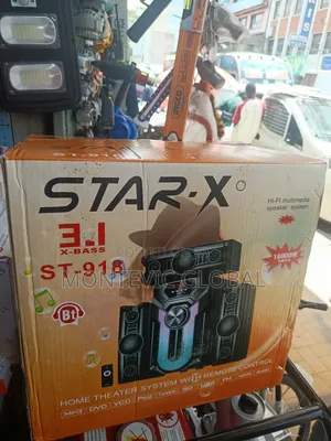 Star-x Hometheatre System With Remote Control