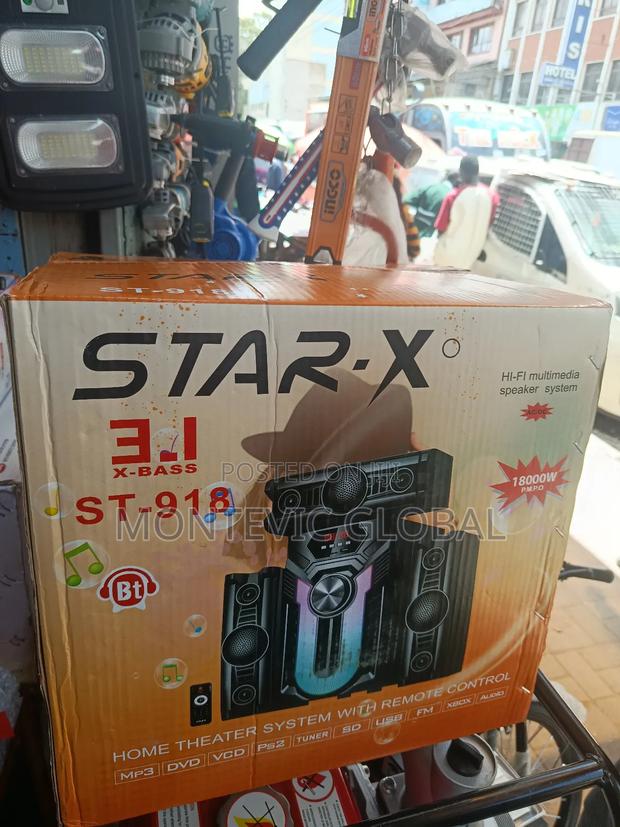 Star-x Hometheatre System With Remote Control - main view