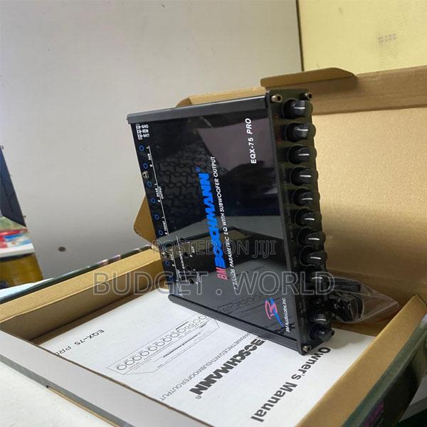 Professional Black Eqx-75 Pro Graphic Equalizer