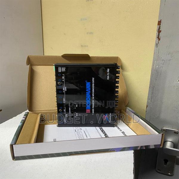 Black Chassis Eqx-75 Pro Sound Equalizer