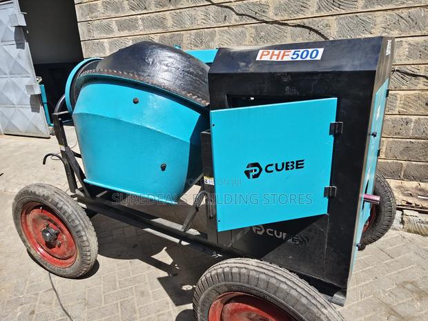 Heavy-duty 500-litre Diesel Concrete Mixer - thumbnail 3