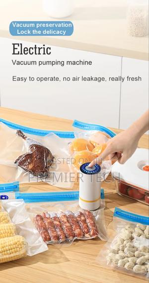 Inflating /Deflating - Rechargable Multifuncional Vacuum Pump Machine - thumbnail 2