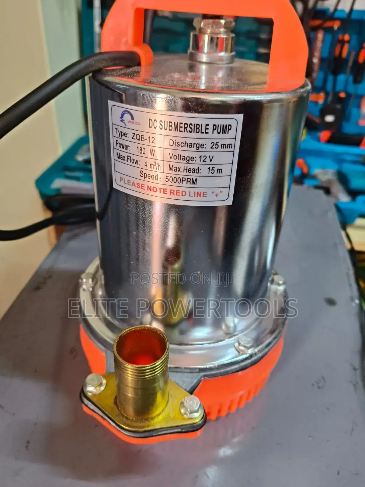 Dc Submasible Battery Water Pump 12v