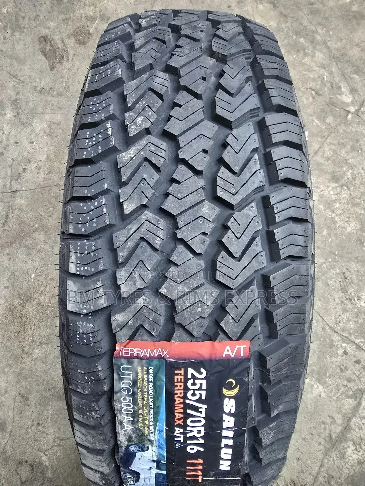 255 /70 R16 Sailun Tyres (All Terrein)