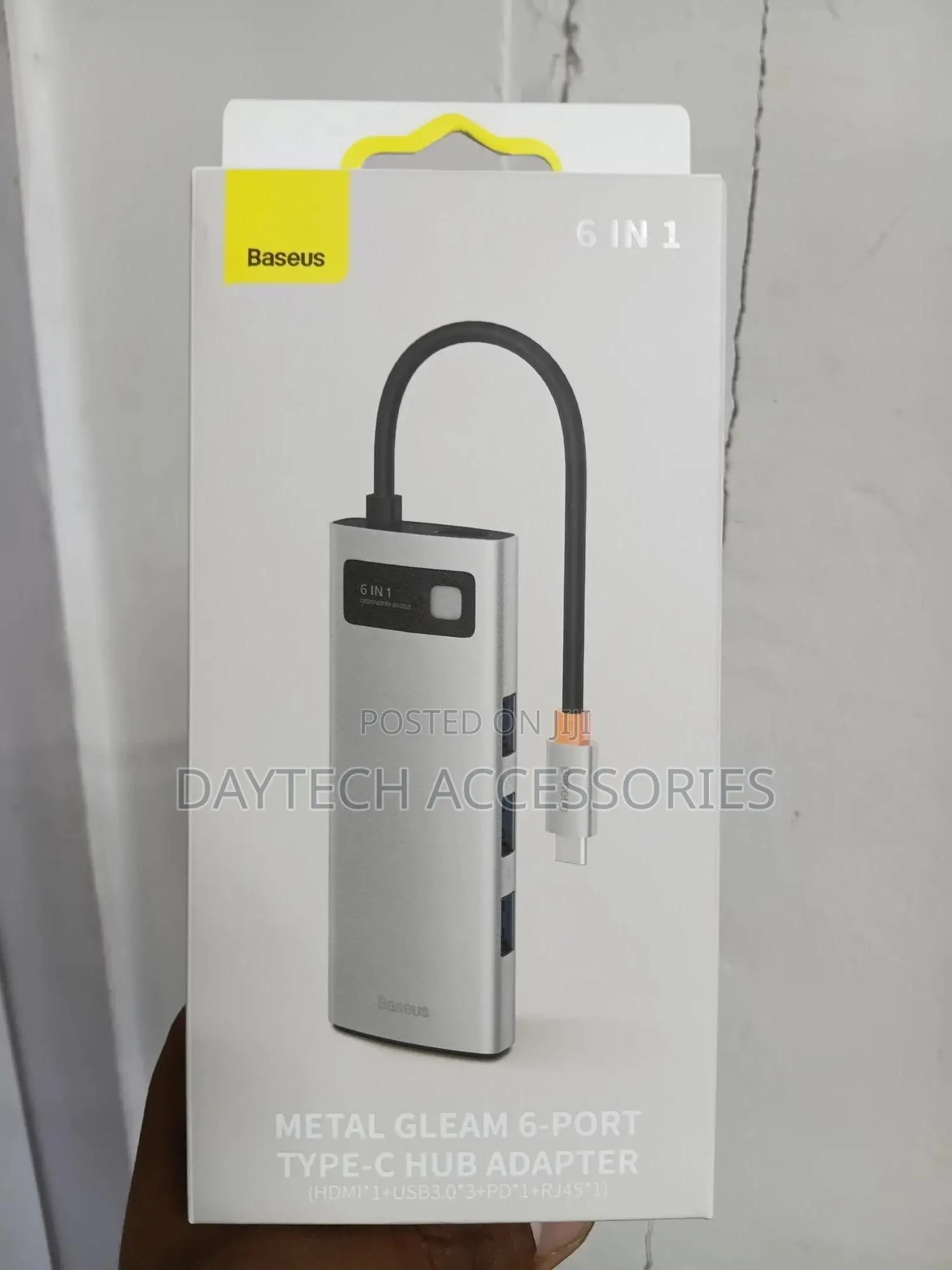 Baseus Metal Gleam Series 6-in-1 Multifunctional Type-C Hub
