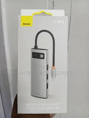 Baseus Metal Gleam Series 6-in-1 Multifunctional Type-C Hub