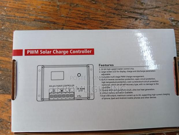 PWM Srne Solar Charge Controller – 20 30 Amps 12v/24v Auto - thumbnail 5