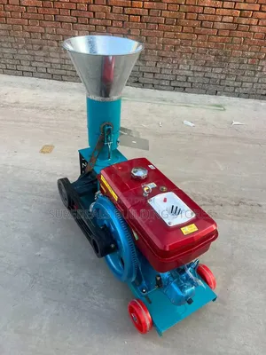 Diesel-engine-driven Animal Feed Pellet Machine.