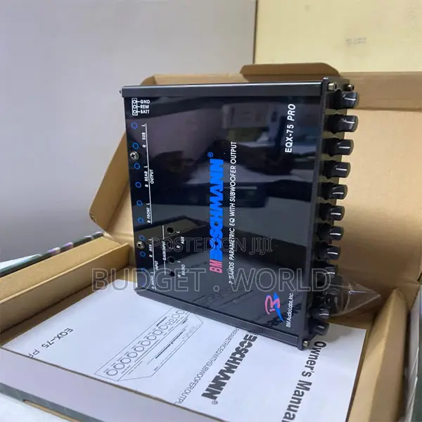 Boschmann Professional Parametric Graphic Equalizer - Eqx-75 Pro