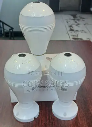 High Definition Wireless Wi-Fi CCTV Bulb Security Camera