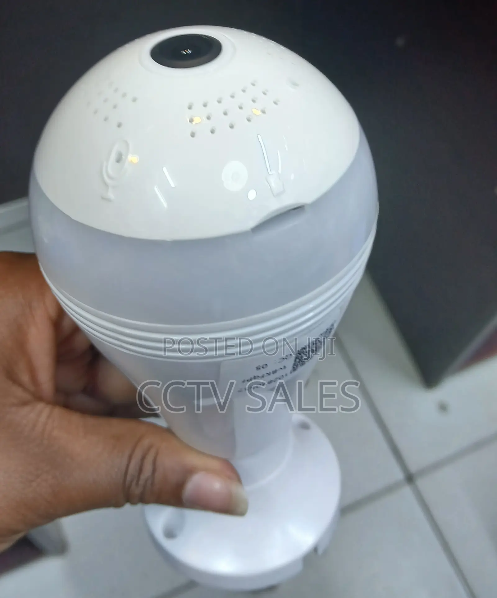 Wi-Fi Enabled Wireless Wi-Fi CCTV Bulb Security Camera