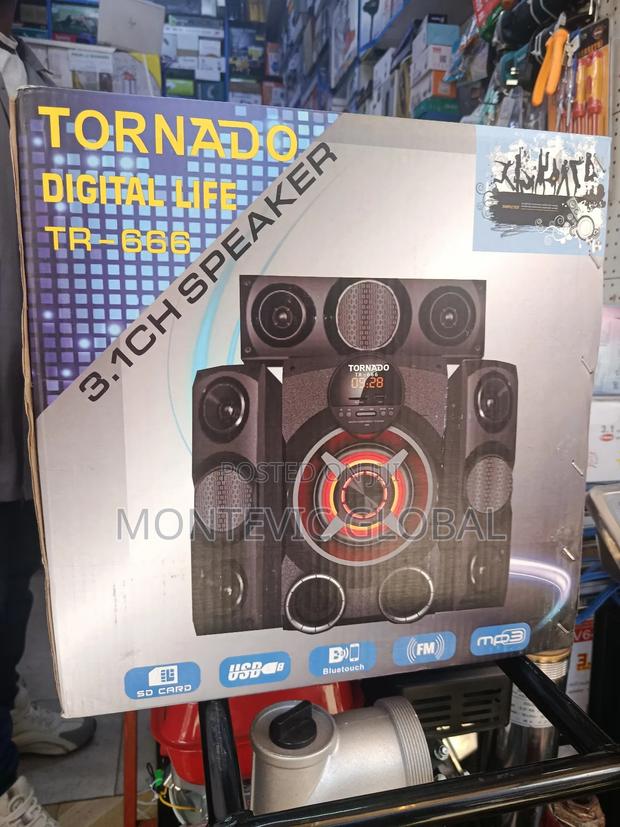 Tornado Hometheatre With Remote Control - main view