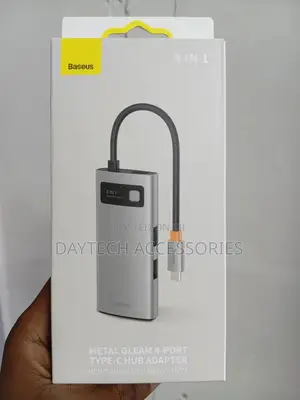 Baseus Metal Gleam Series 4-in-1 Type-C Hub Docking Station