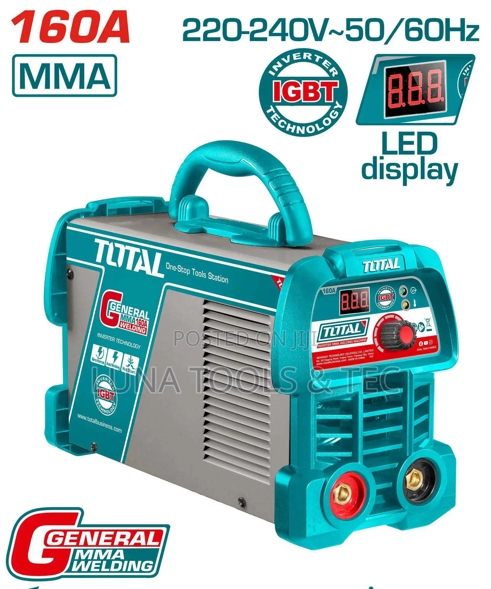 Total Tw218059 Inverter Mma Welding Machine 180a