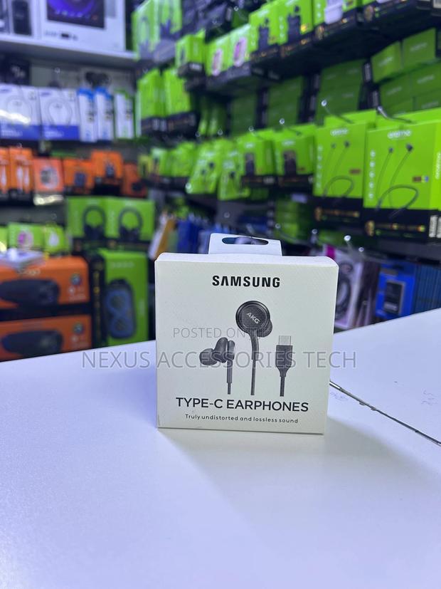 Type-C Earphones - Compatible With Samsung Other Android Phones - thumbnail 3