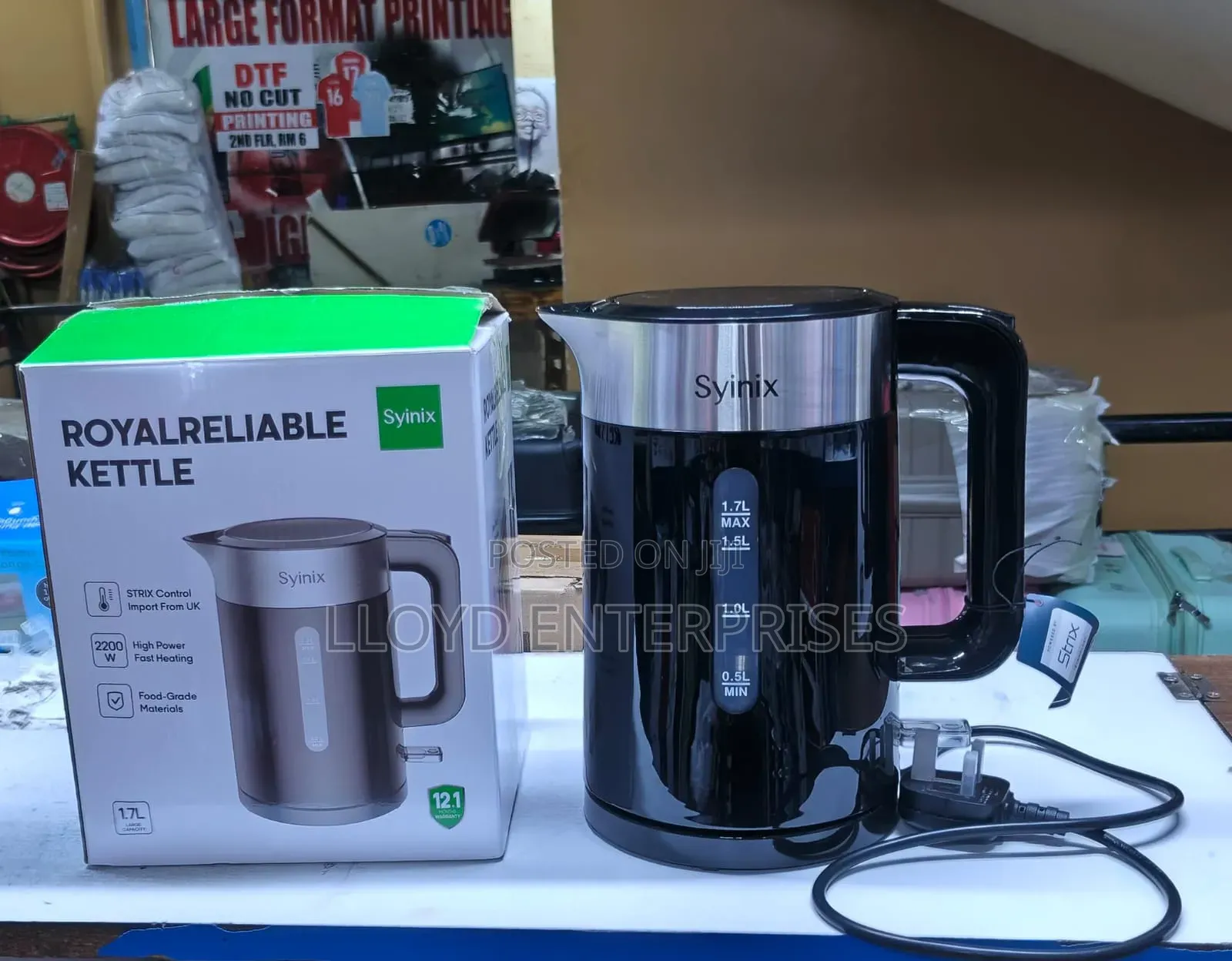 Reliable Synix Water Electric Kettle