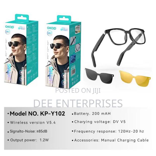 New Advanced Smart Glasses With Bluetooth - main view
