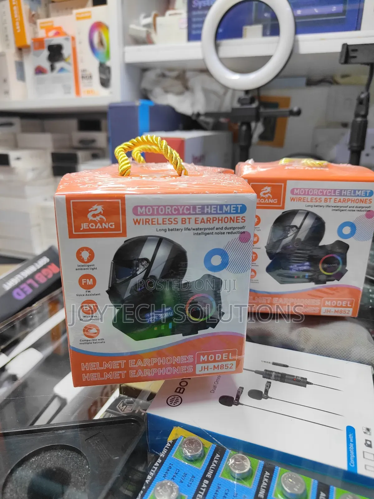 Helmet Bluetooth Earphones