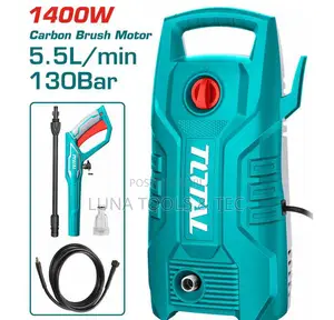 Total Tgt11316 High Pressure Washer 1400w 130bar (1900psi